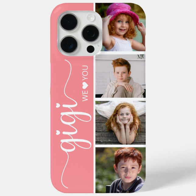 Funda De Case-Mate Para iPhone Gigi 4 Foto (Reverso )