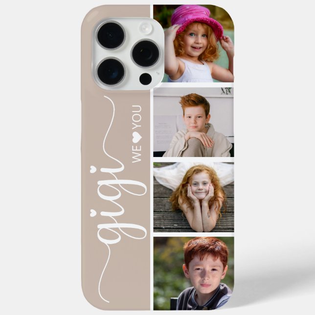 Funda De Case-Mate Para iPhone Gigi 4 Foto (Reverso )