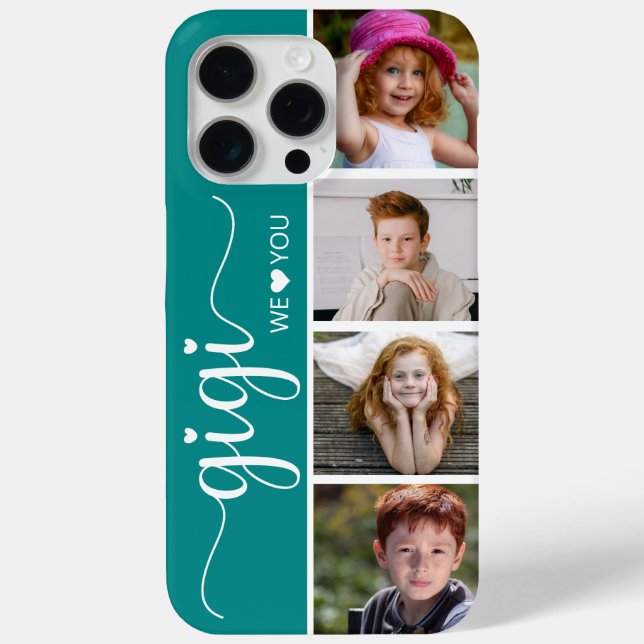 Funda De Case-Mate Para iPhone Gigi 4 Foto (Reverso )