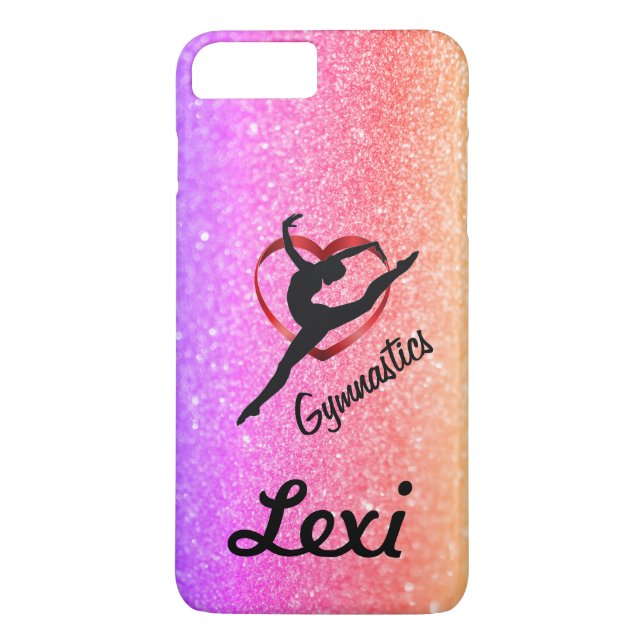Funda De Case-Mate Para iPhone Gimnasia de amor (Reverso)