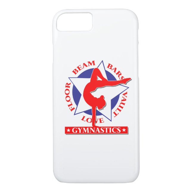 Funda De Case-Mate Para iPhone Gimnasia de Star Gymnast (Reverso)
