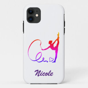 Funda Para iPhone 11 Gimnasia rítmica del arcoiris