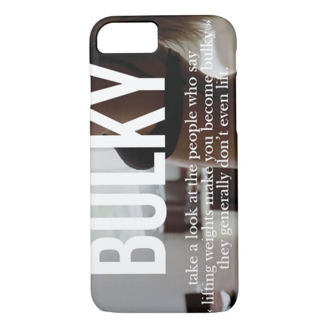 Funda De Case-Mate Para iPhone Gimnasio Motivador (Reverso)