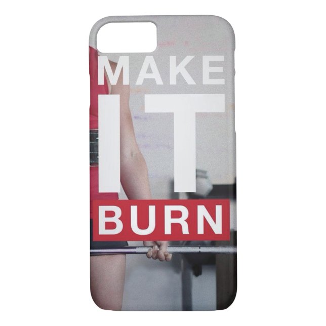 Funda De Case-Mate Para iPhone Gimnasio Motivador (Reverso)