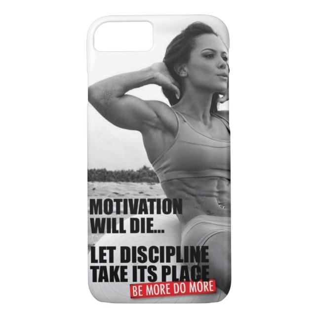 Funda De Case-Mate Para iPhone Gimnasio Motivador (Reverso)