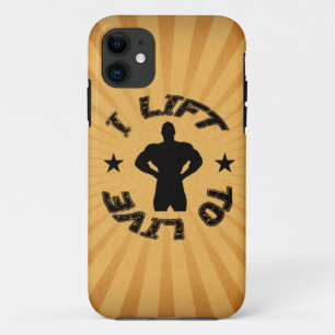 FUNDA PARA iPhone 11 GIMNASIO Y FISICOCULTURISMO LEVANTO PARA VIVIR