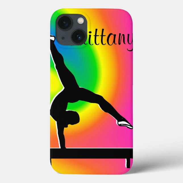 FUNDA DE Case-Mate PARA iPhone GIMNASTICA PERSONALIZADA DE RAINBOW CASO DE IPAD M (Reverso)