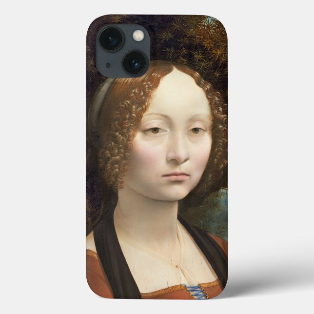 Funda De Case-Mate Para iPhone Ginevra de' Benci, C. 1474 - 78 (Reverso)