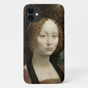 Funda Para iPhone 11 Ginevra de' Benci de Leonardo Da Vinci