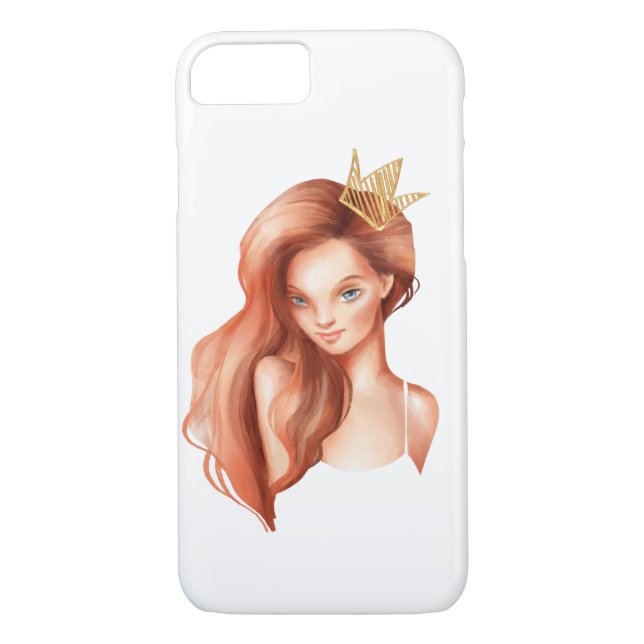 Funda De Case-Mate Para iPhone Ginger princess (Reverso)
