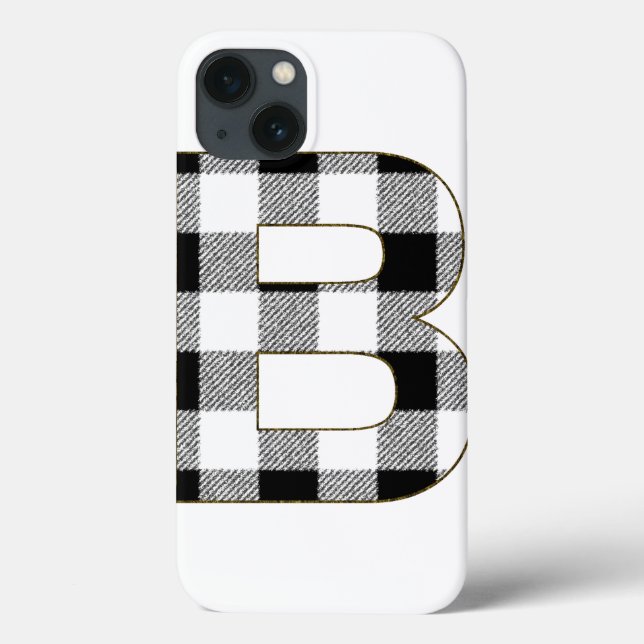 Funda De Case-Mate Para iPhone Gingham Check B (Reverso)