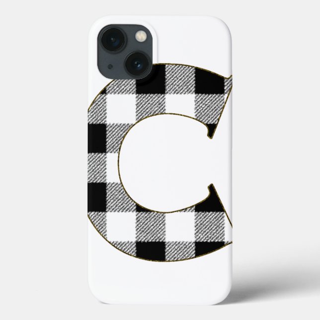 Funda De Case-Mate Para iPhone Gingham Check C (Reverso)