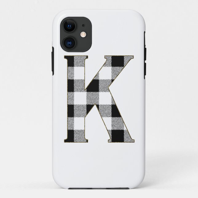 Funda De Case-Mate Para iPhone Gingham Check K (Reverso)