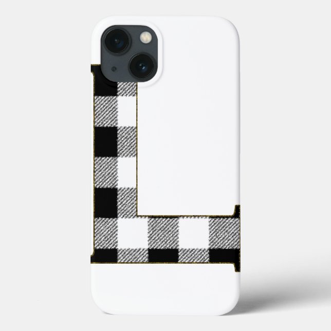 Funda De Case-Mate Para iPhone Gingham Check L (Reverso)