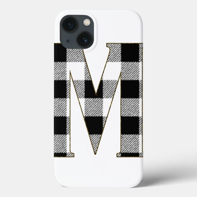 Funda De Case-Mate Para iPhone Gingham Check M (Reverso)