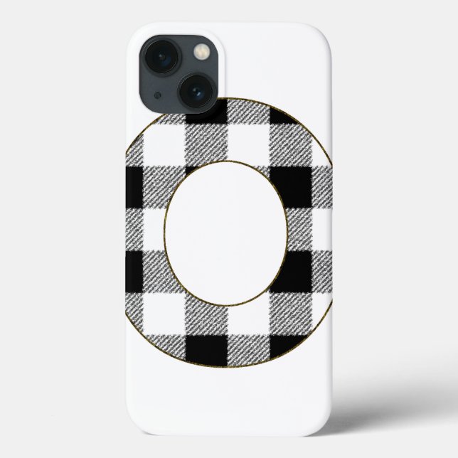 Funda De Case-Mate Para iPhone Gingham Check O (Reverso)