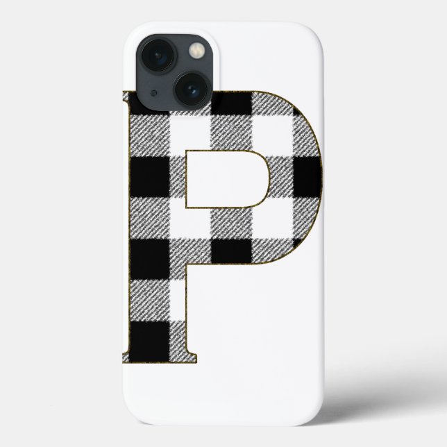 Funda De Case-Mate Para iPhone Gingham Check P (Reverso)