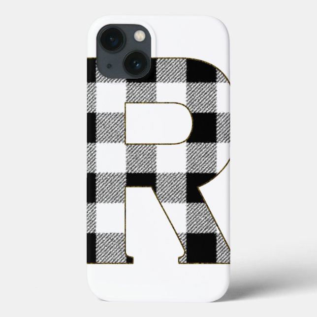 Funda De Case-Mate Para iPhone Gingham Check R (Reverso)