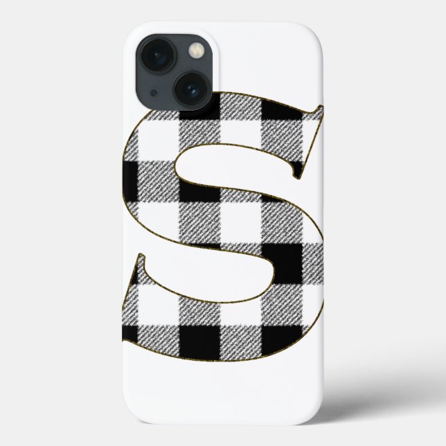 Funda De Case-Mate Para iPhone Gingham Check S (Reverso)