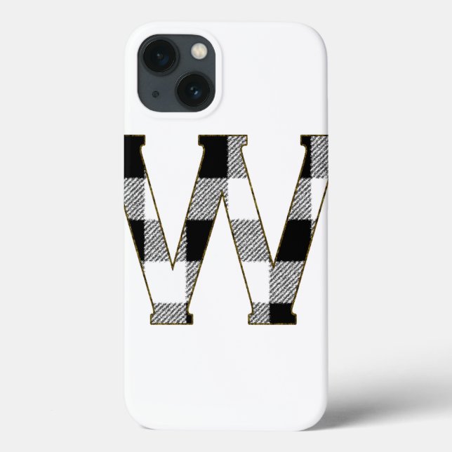 Funda De Case-Mate Para iPhone Gingham Check W (Reverso)
