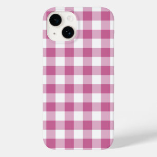 Funda Para iPhone 14 De Case-Mate Gingham Rosa