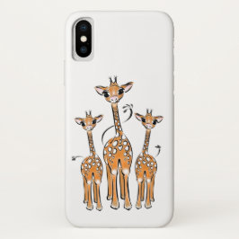 Funda Para iPhone X Girafas