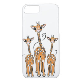 Funda Para iPhone 8/7 Girafas cutáneas de agua