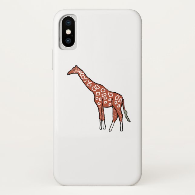 Funda De Case-Mate Para iPhone Giraffe (Reverso)