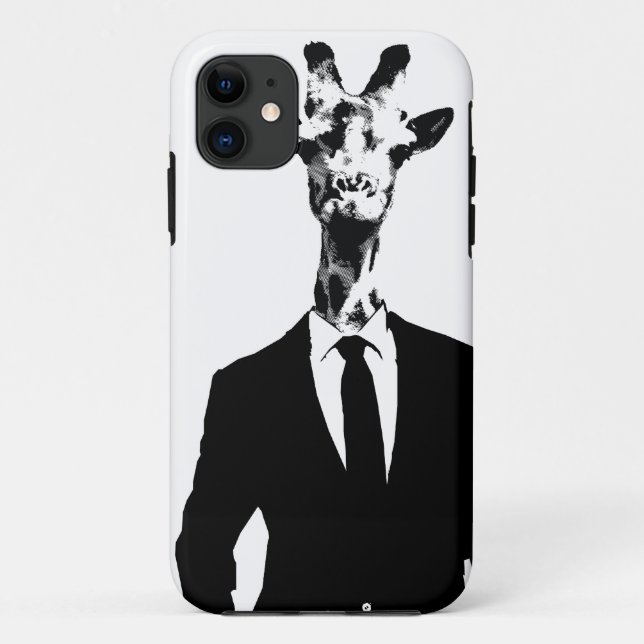 Funda De Case-Mate Para iPhone Giraffe Guy iPhone 5 & Cover (Reverso)