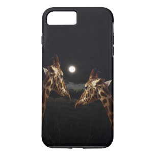 title_seo2 Giraffe Love In The Moonlight,