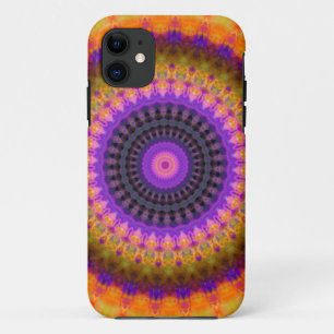Funda Para iPhone 11 Girando Kaleidoscope de colores Funda-Mate iPhone 