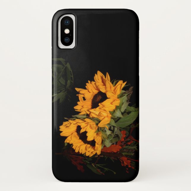 Funda De Case-Mate Para iPhone Girasol (Reverso)