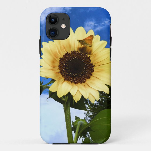 Funda De Case-Mate Para iPhone Girasol (Reverso)