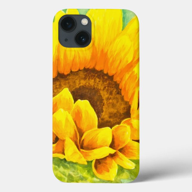 Funda De Case-Mate Para iPhone Girasol (Reverso)
