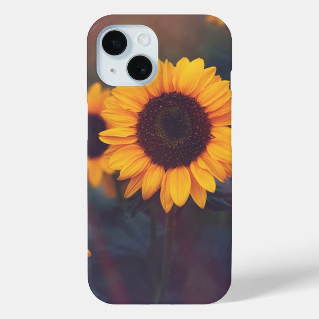 Funda De Case-Mate Para iPhone Girasol (Reverso )