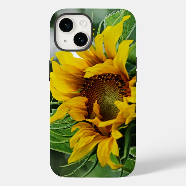 Funda De Case-Mate Para iPhone Girasol (Reverso )