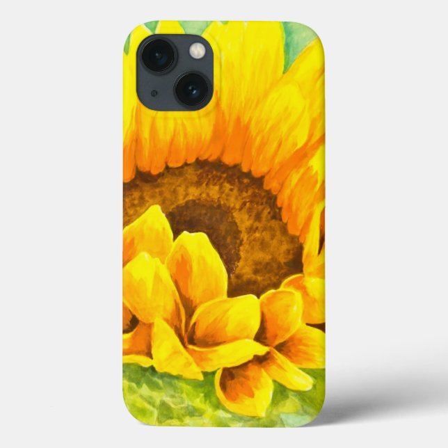 Funda De Case-Mate Para iPhone Girasol (Reverso)