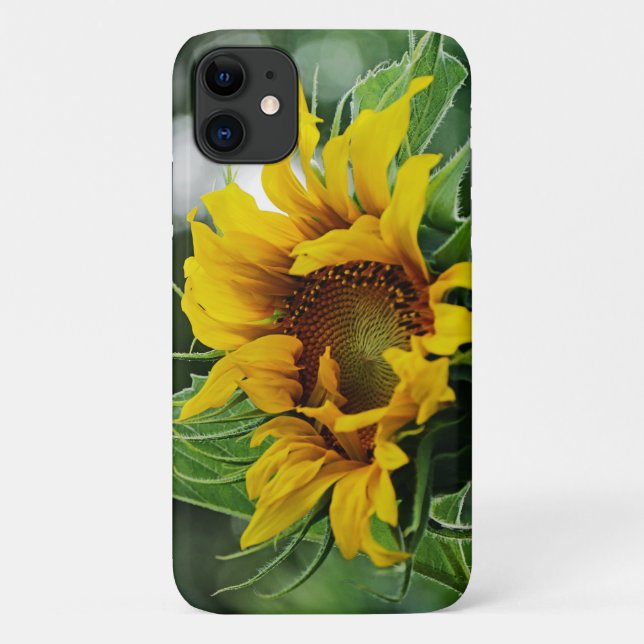 Funda De Case-Mate Para iPhone Girasol (Reverso)
