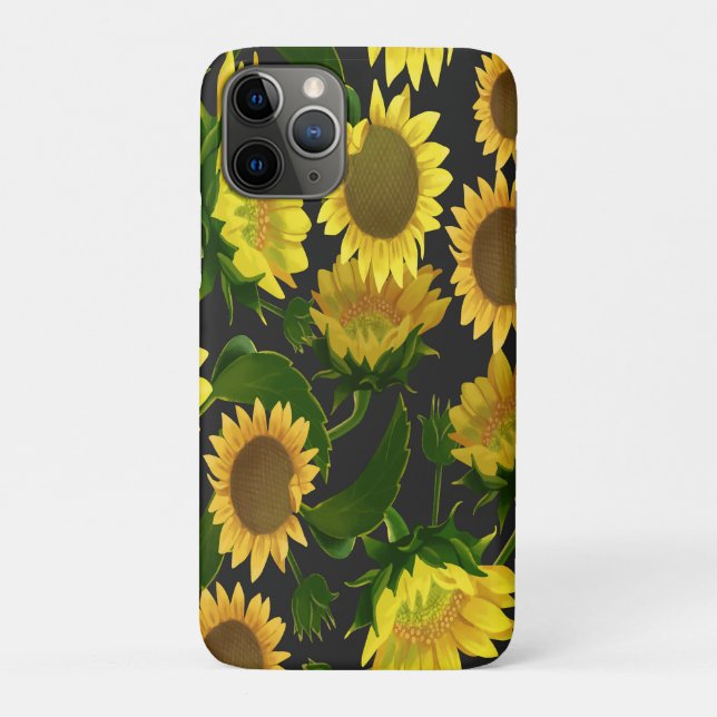 Funda De Case-Mate Para iPhone Girasol (Reverso)