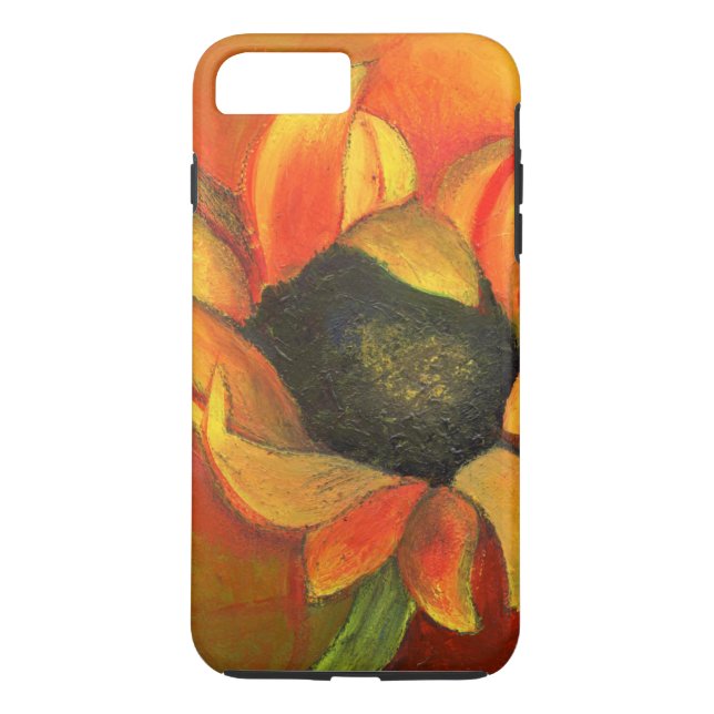Funda De Case-Mate Para iPhone Girasol 2011 de septiembre (Reverso)