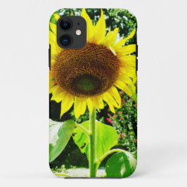 Funda Para iPhone 11 Girasol amarillo grande