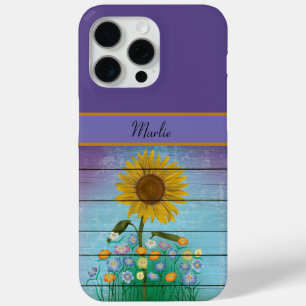 Funda Para iPhone 15 Pro Max Girasol Apple iPhone Pro Max