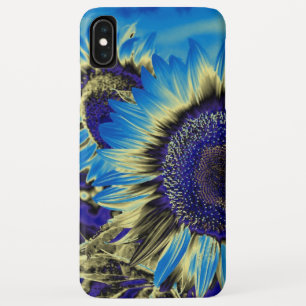 Funda Para iPhone XS Max Girasol azul