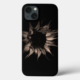 Funda Para iPhone 13 Girasol - Bella Artes de Sepia Fotografía única de