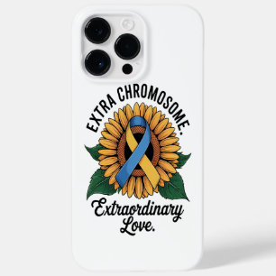 Funda Para iPhone 14 Pro Max De Case-Mate Girasol de Concientización sobre el Síndrome de Do