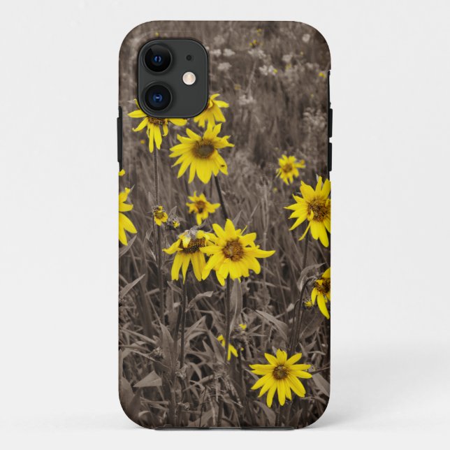 Funda De Case-Mate Para iPhone Girasol en la Montaña Rocosa (Reverso)