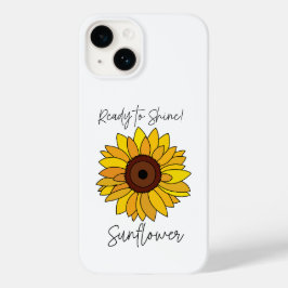 Funda Para iPhone 14 De Case-Mate Girasol Listo Para Brillar Girasol