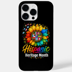 Funda Para iPhone 14 Pro Max De Case-Mate Girasol Países Latinos Mes de la Herencia Hispana