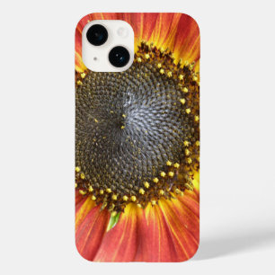 Funda Para iPhone 14 De Case-Mate Girasol rojo y amarillo