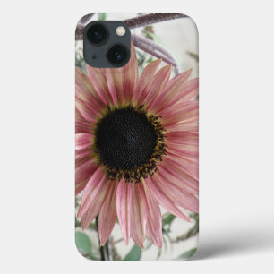 Funda Para iPhone 13 Girasol rosa pálido